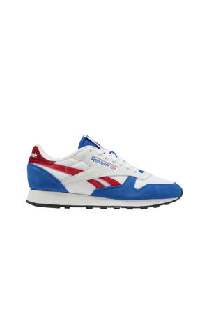 Classic Leather sneakers blauw/wit/rood
