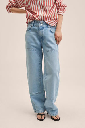 wide leg jeans light denim