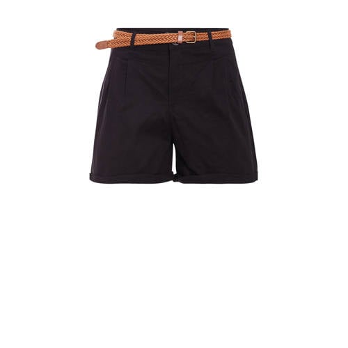 Cache Cache high waist regular fit korte broek zwart afbeelding