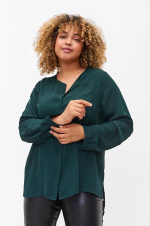 blouse groen