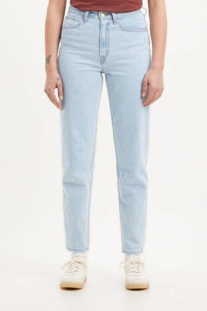 80's high waist mom jeans light indigo