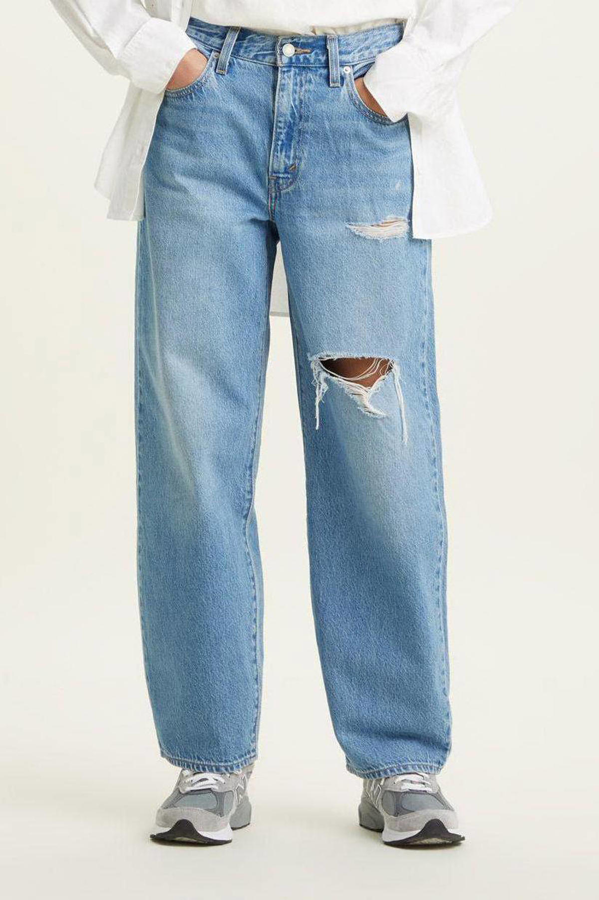 Levi's Baggy Dad jeans medium indigo wehkamp