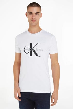 T-shirt met logo bright white