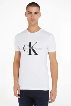 T-shirt met logo bright white