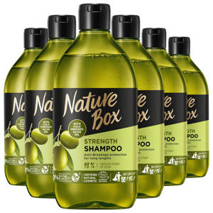 Olive Shampoo - 6 x 385 ml - voordeelverpakking