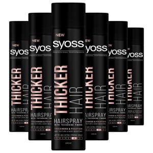 Thicker Hairspray - 6 x 400 ml - voordeelverpakking