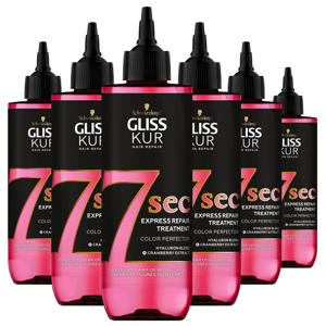 7 sec Express Repair Treatment Spray Color Perfect - 6 x 200 ml - voordeelverpakking