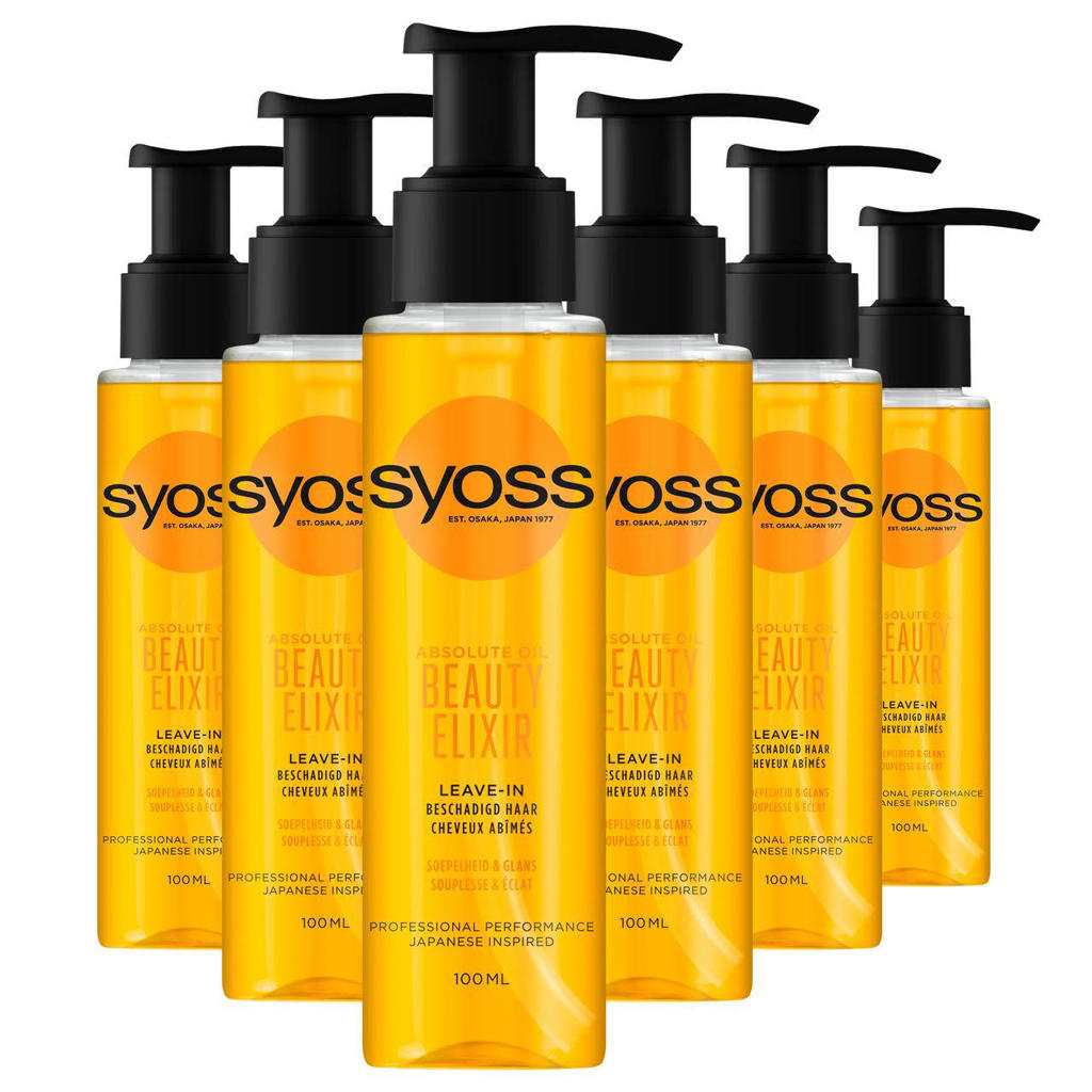 Syoss Beauty Elixir Absolute Oil 6 x 100 ml voordeelverpakking
