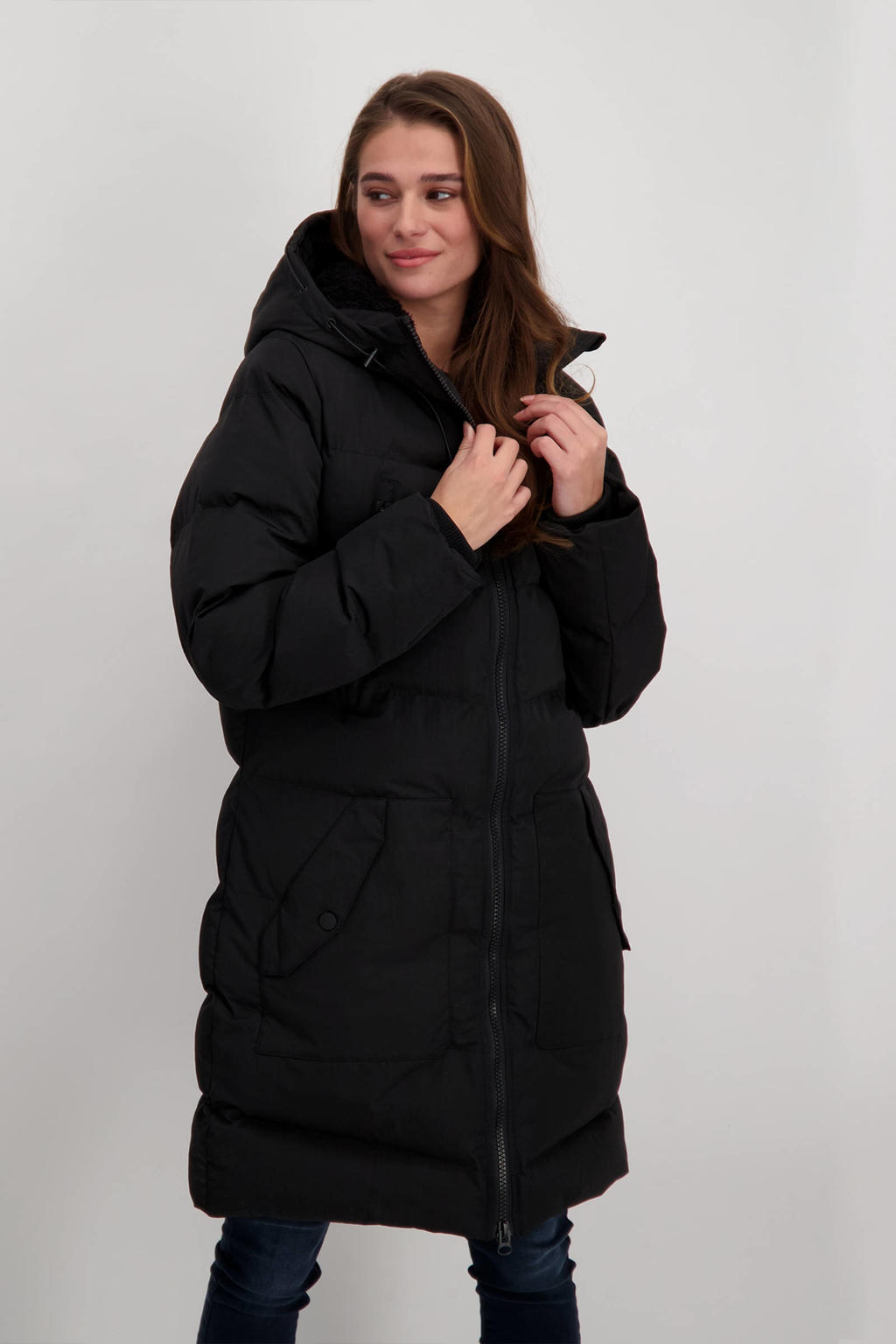 Cars gewatteerde winterjas NORA zwart | wehkamp