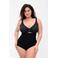 Zizzi high waist corrigerende slip zwart