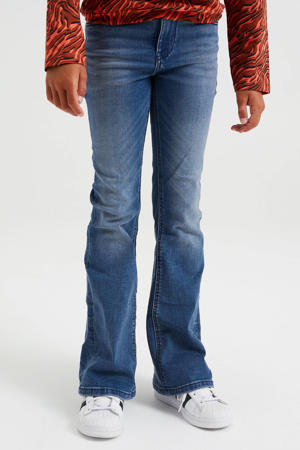 flared jeans blue denim