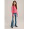WE Fashion Blue Ridge flared jeans mid blue