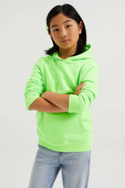 thumbnail: WE Fashion Blue Ridge unisex hoodie limegroen