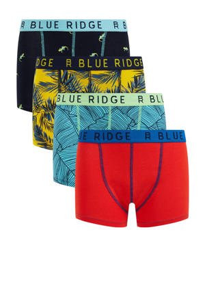   boxershort - set van 4 rood/blauw/geel