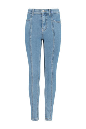 high waist skinny jeans Kitty light blue
