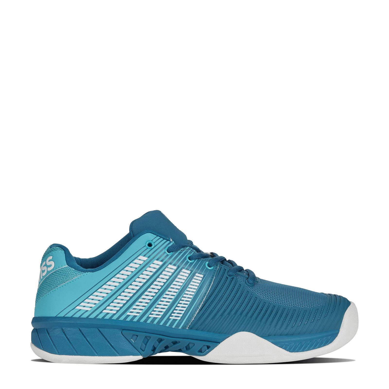 K-Swiss Express Light 2 Carpet tennisschoenen aqua/blauw/wit | wehkamp