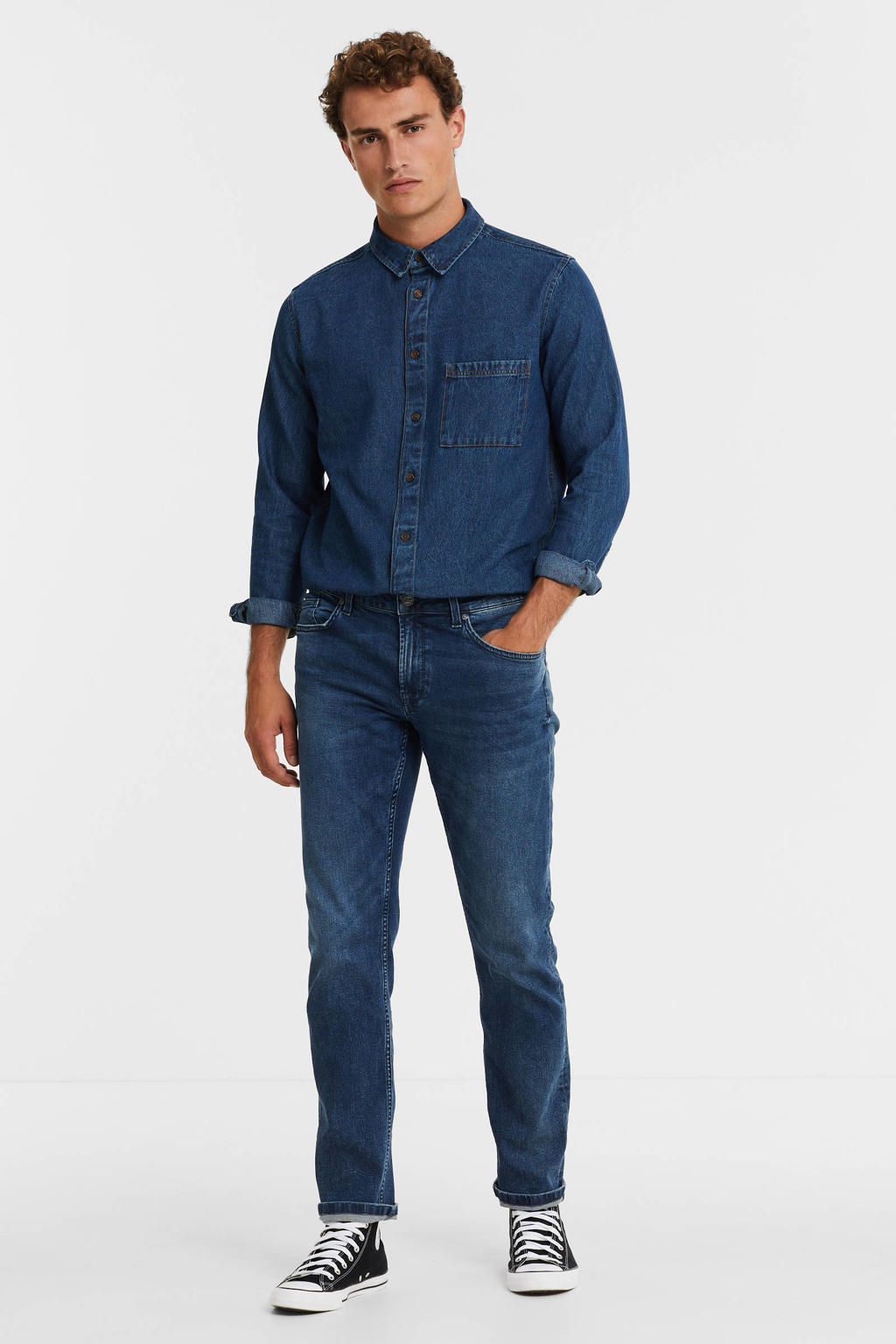 ONLY & SONS regular fit jeans PRMONSWEFT 2375 blue denim