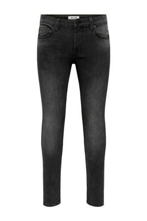 skinny jeans ONSWARPLIFE black denim