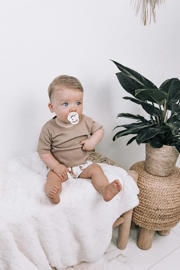 thumbnail: Babystyling zwemshort wit/bruin