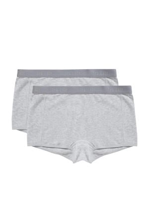 short - grijs (set van 2)