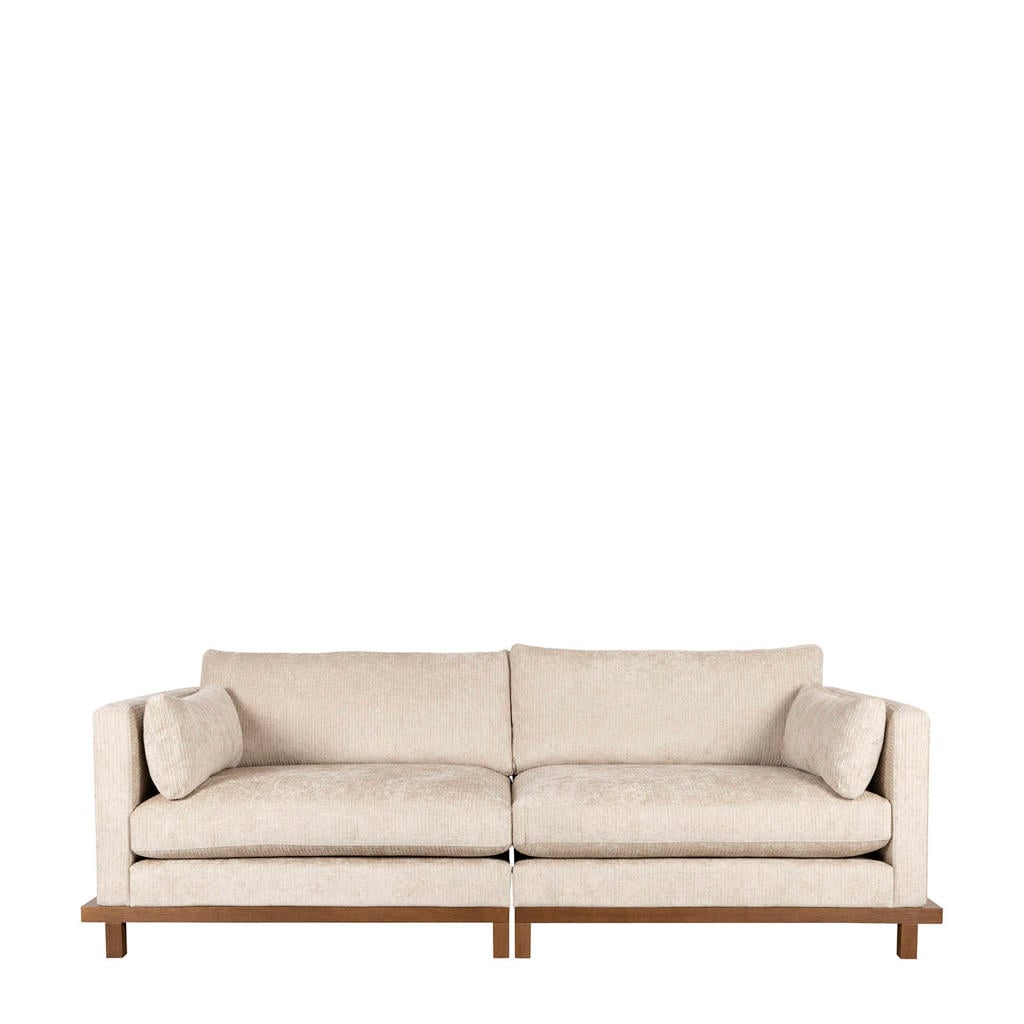 Zuiver 3-zitsbank Blossom - beige
