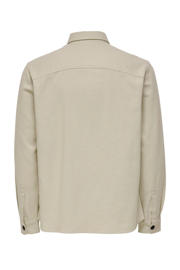 thumbnail: ONLY & SONS flanellen regular fit overshirt ONSMILO pelican