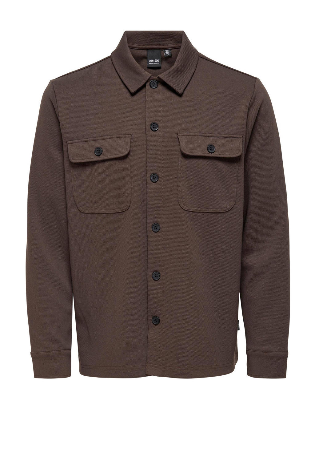 Only & Sons Onsnewkodyl Overshirt Sweat Noos Surt-Shirt Homme - Coupe Normale