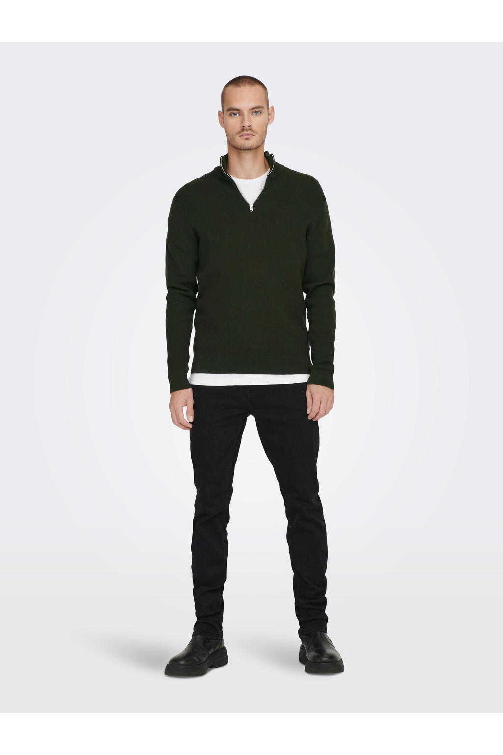ONLY & SONS schipperstrui ONSPHIL rosin