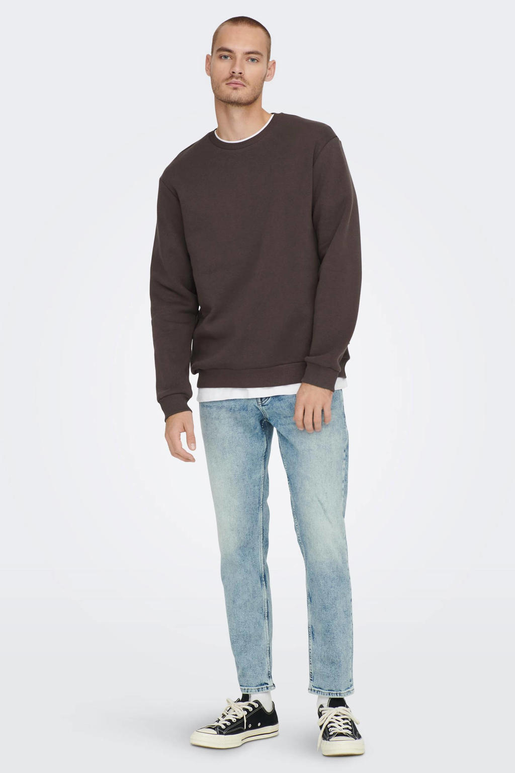 ONLY & SONS sweater ONSCERES bruin
