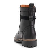 thumbnail: Travelin Kvinlog Lady  leren veterboots zwart