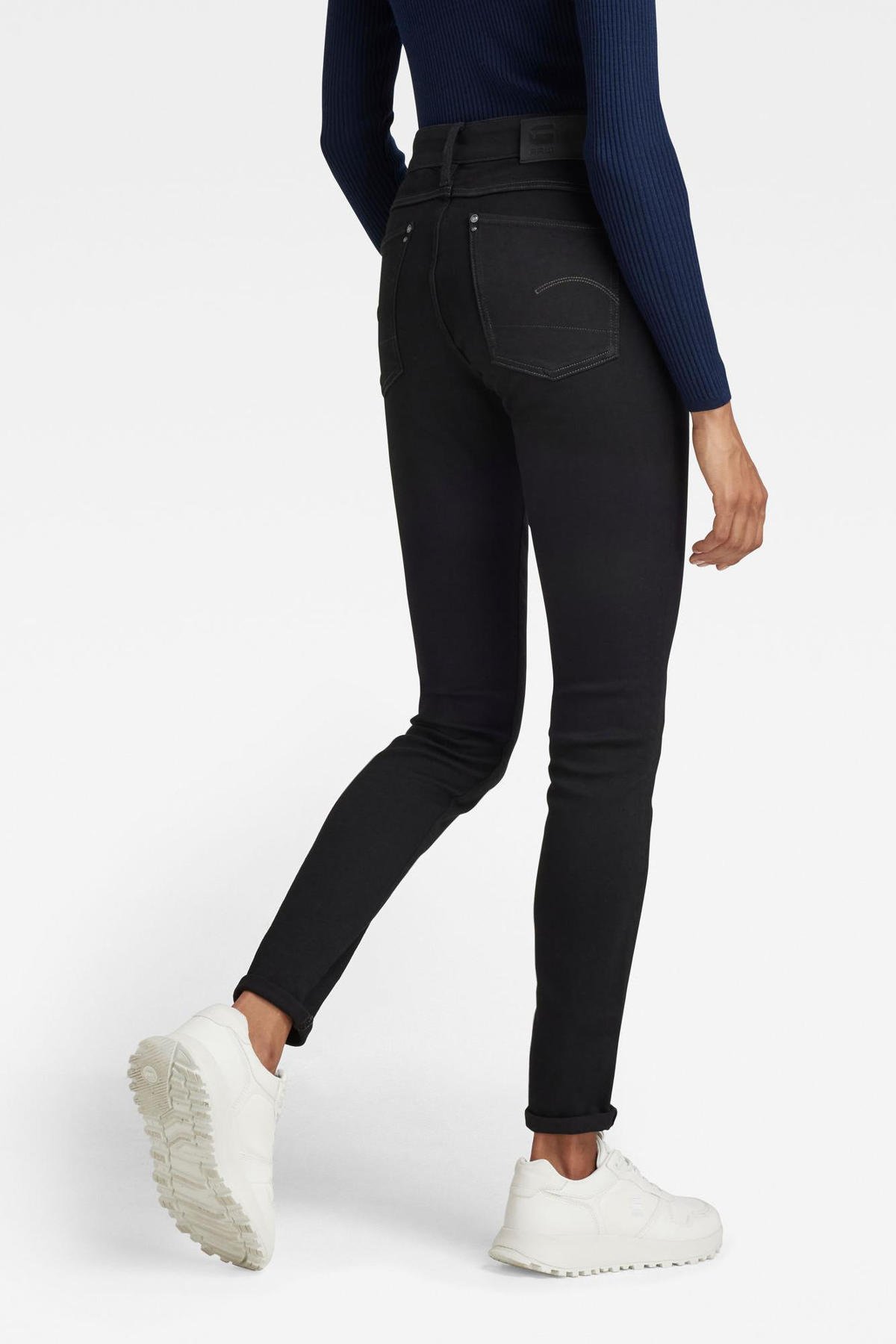 G-STAR Lhana skinny jeans pitch black wehkamp