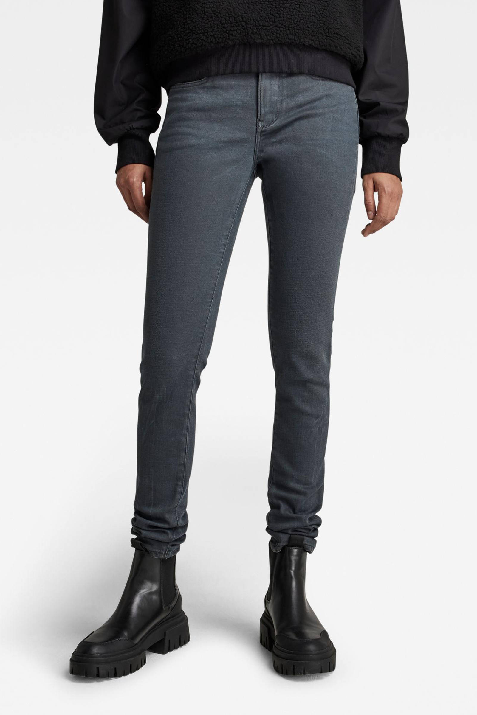 G-Star RAW Lhana skinny jeans met biologisch katoen worn in tornado |  wehkamp
