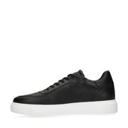 thumbnail: Manfield leren sneakers zwart