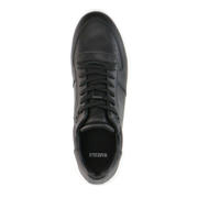 thumbnail: Manfield leren sneakers zwart
