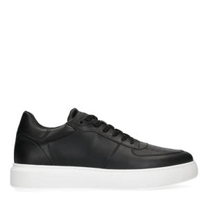 leren sneakers zwart