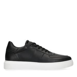 leren sneakers zwart