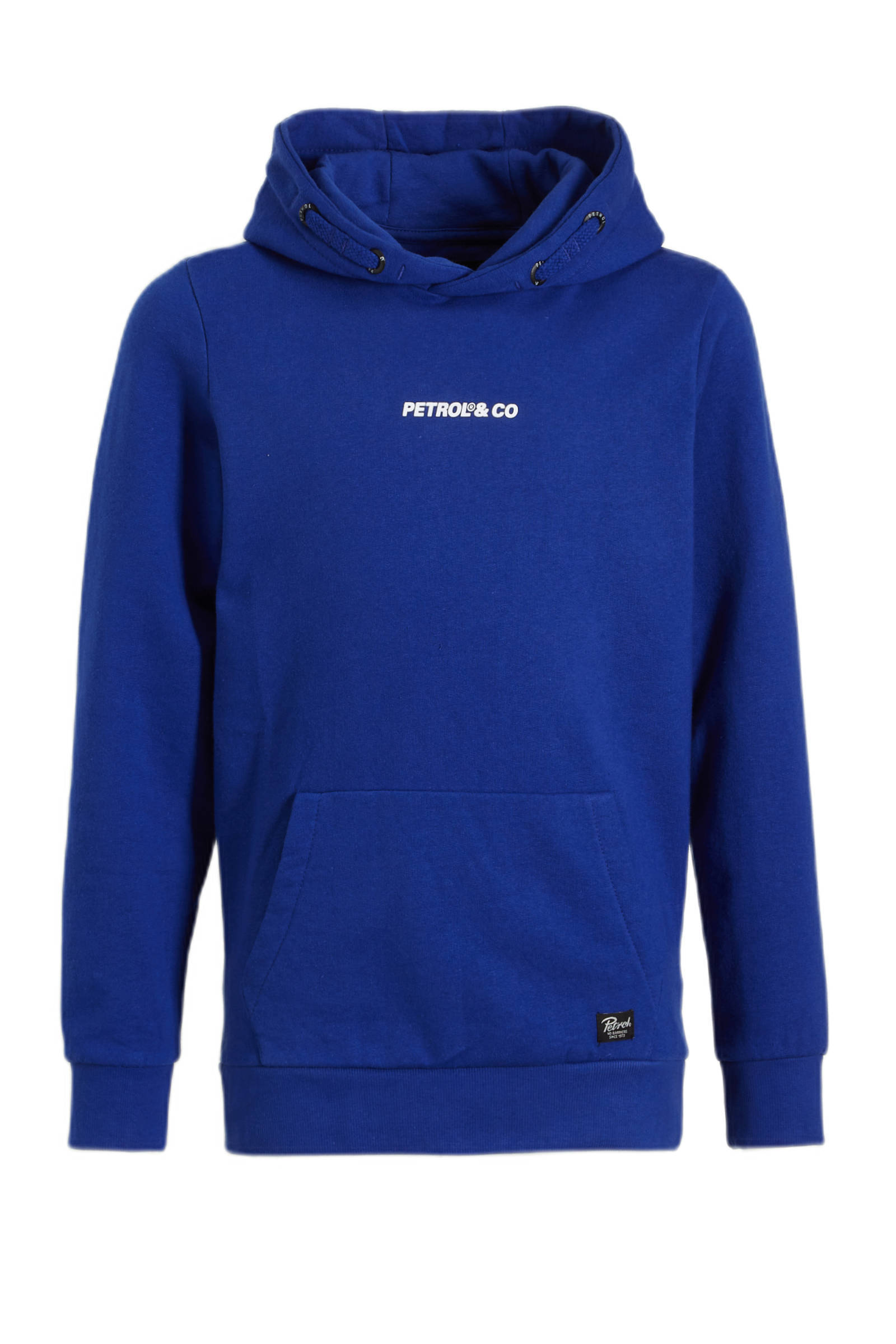 Petrol Industries hoodie kobaltblauw | wehkamp