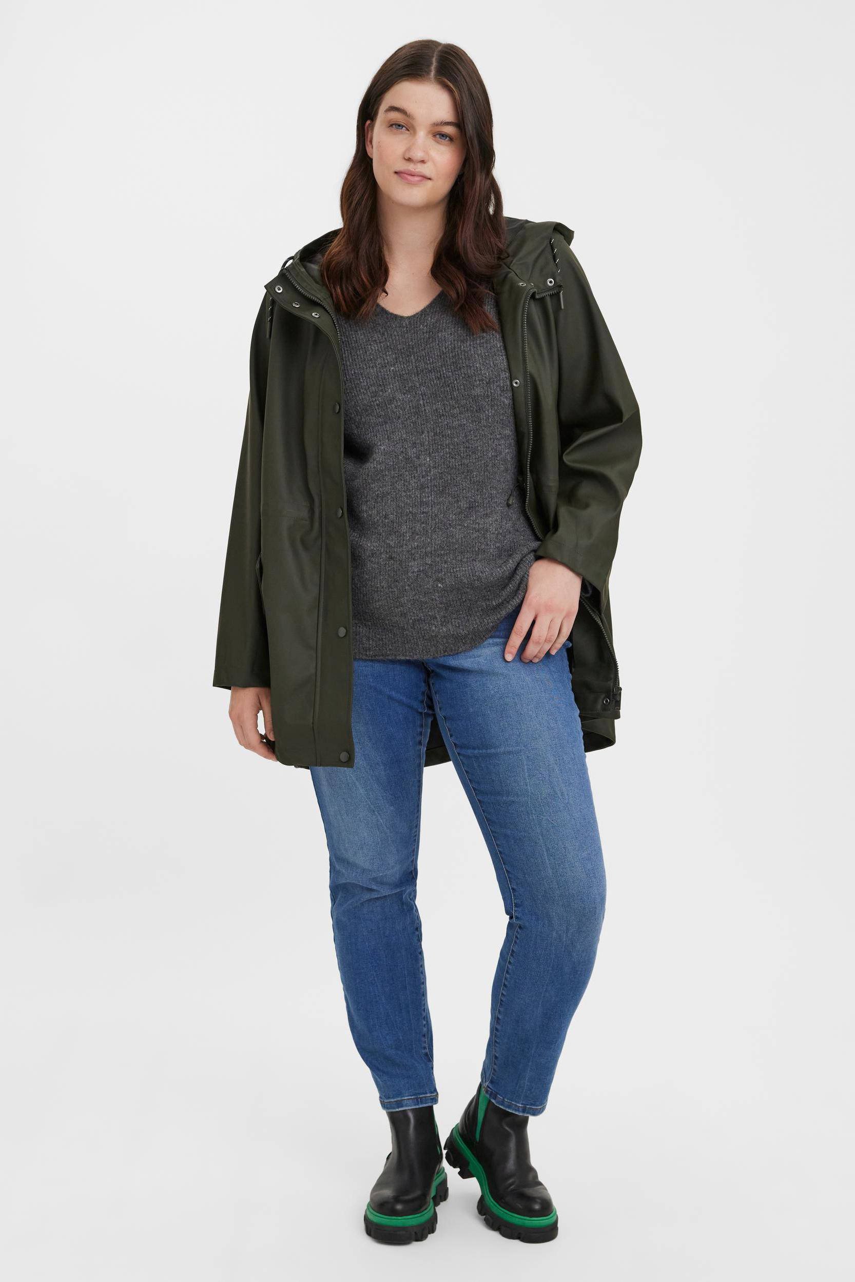 Vero moda regenjas discount groen