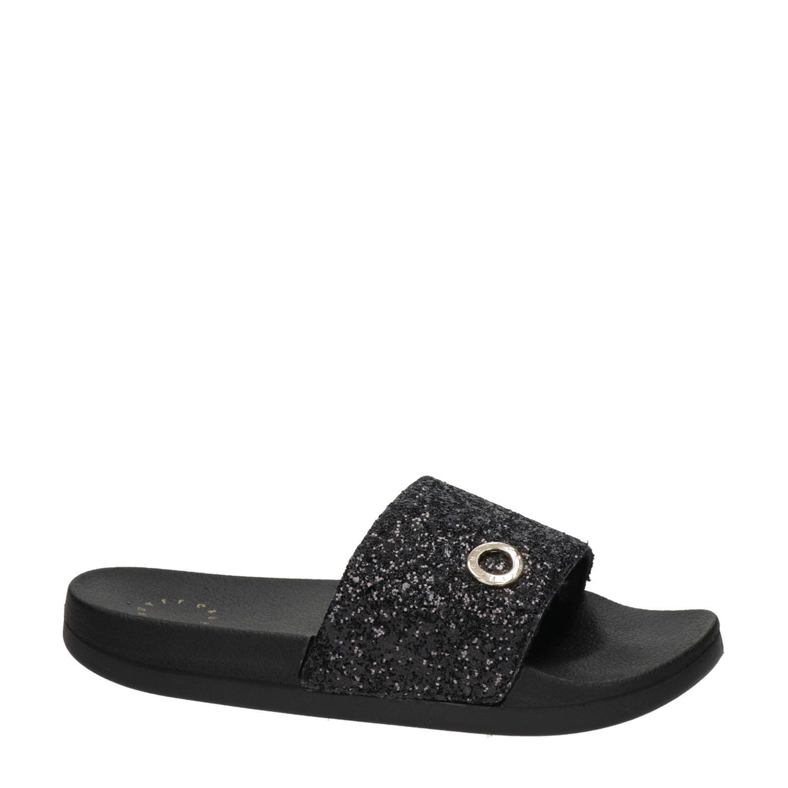 Badslippers store met glitters