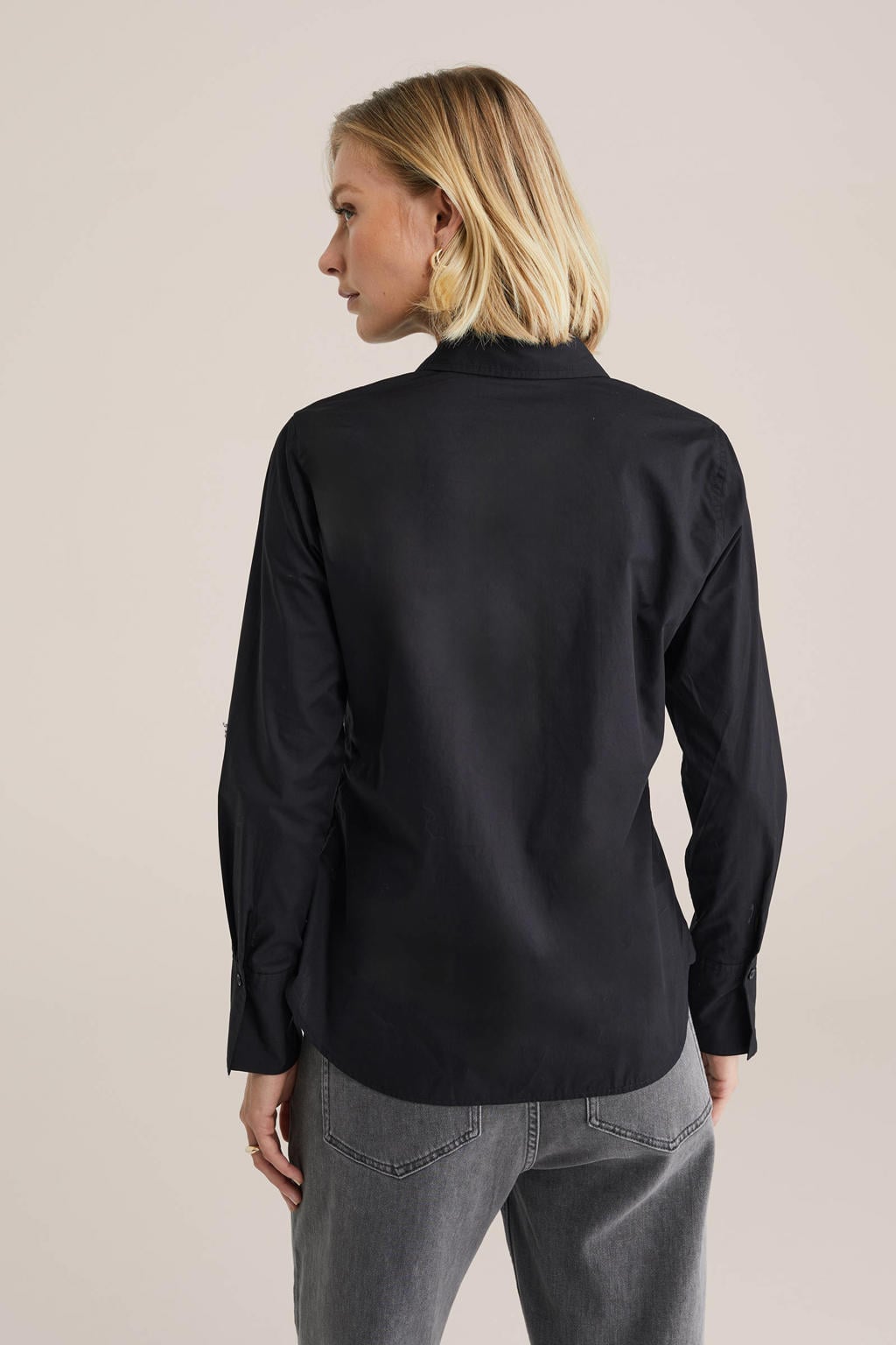 WE Fashion blouse zwart