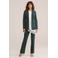 WE Fashion getailleerde blazer donkergroen