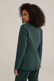 thumbnail: WE Fashion getailleerde blazer donkergroen
