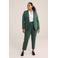 WE Fashion Curve blazer donkergroen