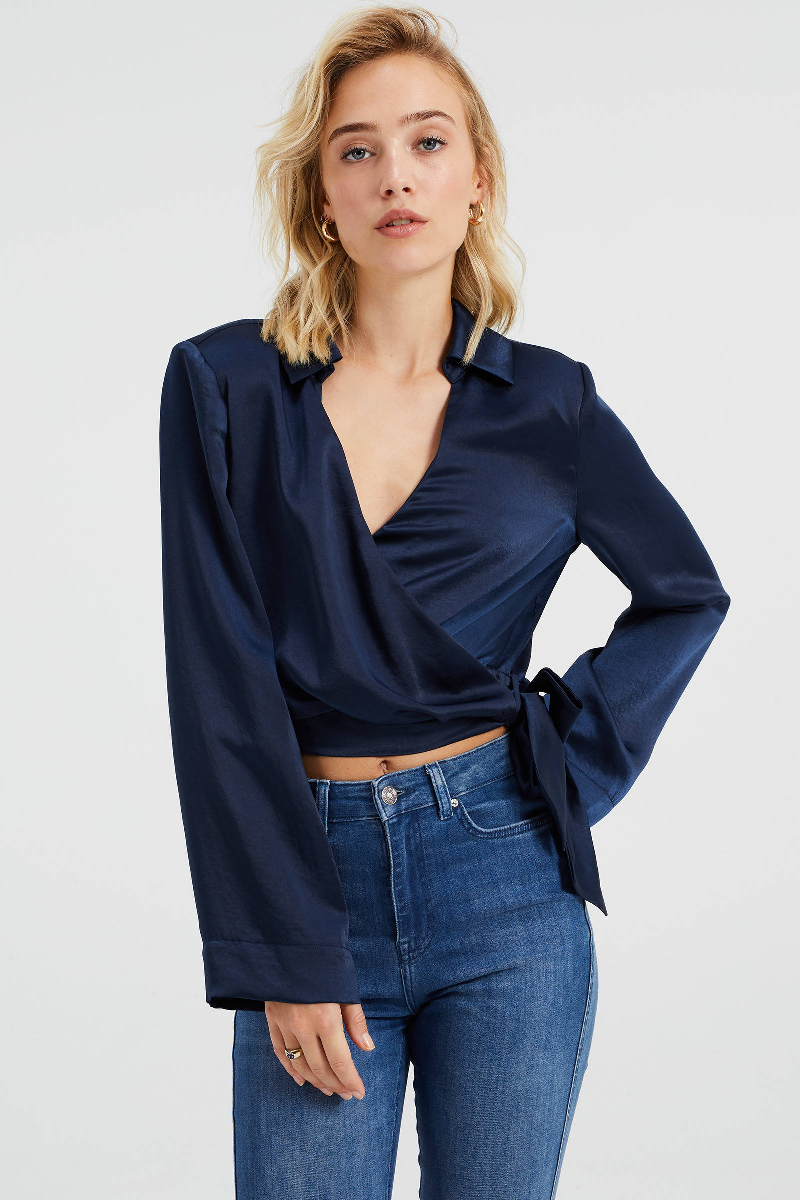 Bailey44 Cropped top wolwit-zwart straat-mode uitstraling Mode Tops Cropped tops 