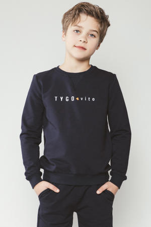 sweater donkerblauw