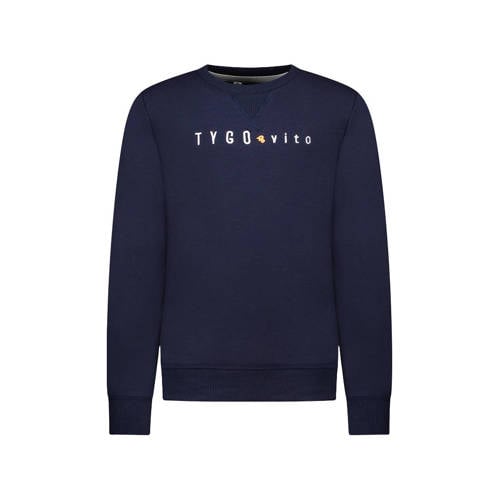 TYGO & vito sweater donkerblauw afbeelding