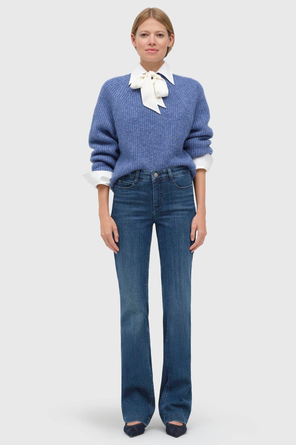 MAC bootcut jeans Dream Boot blauw