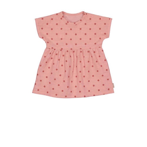 Quapi baby jurk Patty van biologisch katoen roze