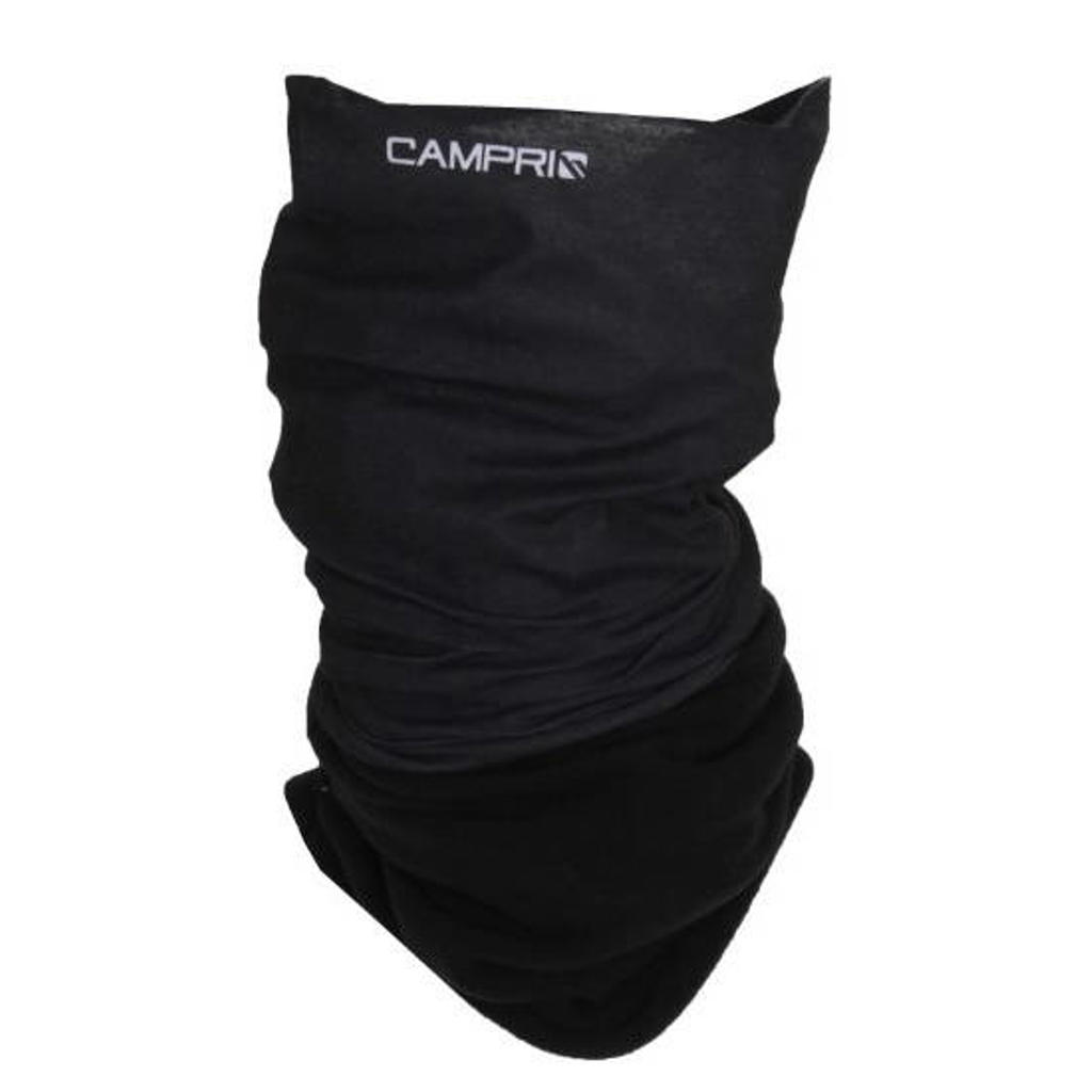 Campri fleece colsjaal zwart