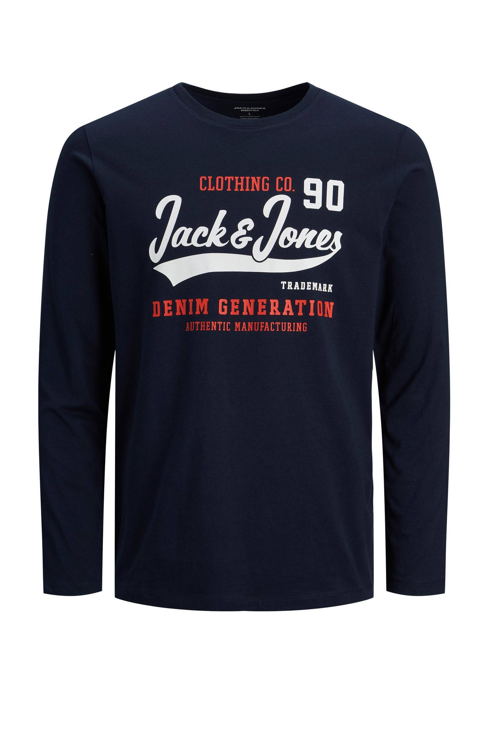 Long sleeve heren jack and online jones